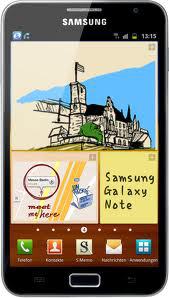 Смартфон Samsung Galaxy Note GT-N7000 Blue - Колпашево